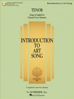 Introduction To Art Song For Tenor (Book/Online Audio)