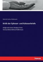 Kritik der Epheser- und Kolosserbriefe