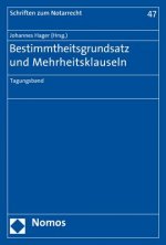 Bestimmtheitsgrundsatz und Mehrheitsklauseln