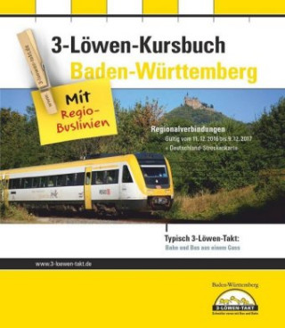 3-Löwen-Kursbuch Baden-Württemberg 2017
