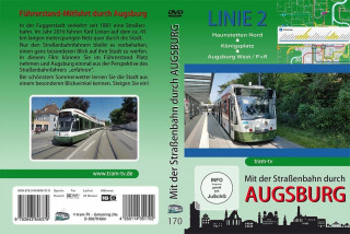 Mit der Straßenbahn durch Augsburg - Linie 2