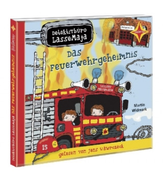 Detektivbüro LasseMaja - Das Feuerwehrgeheimnis, 1 Audio-CD