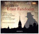 Fünf Fälle für Erast Fandorin, 5 Audio-CD, 5 MP3