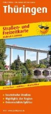 PublicPress Straßen- und Freizeitkarte Thüringen