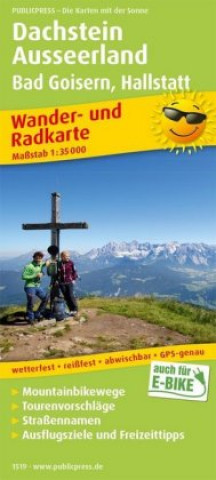 Dachstein / Ausseerland / Bad Goisern hike & bike map