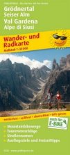 Grodnertal / Seiser Alm hike & bike map