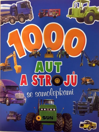 1000 aut a strojů se samolepkami