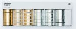Tape Display Hot Foil, Gold/Silber, 30-teilig