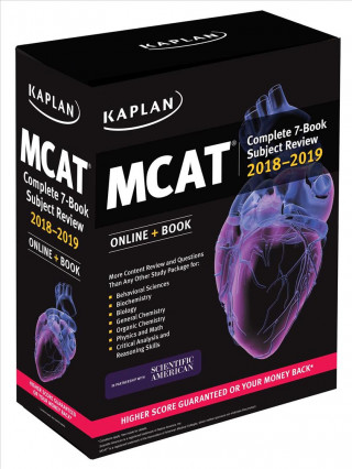 MCAT Complete 7-Book Subject Review 2018-2019: Online + Book