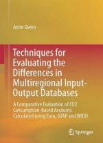 Techniques for Evaluating the Differences in Multiregional Input-Output Databases