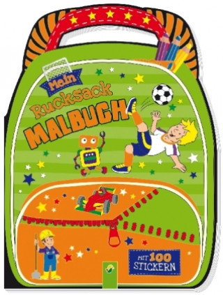 Mein Rucksack-Malbuch (Fußball)