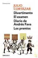 Divertimento ; El examen ; Diario de Andrés Fava ; y Los premios