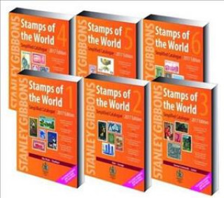 2017 STAMPS OF THE WORLD VOLUMES 1-6