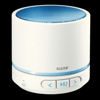 Leitz WOW Mini-Lautsprecher, weiß-blau