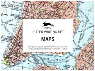 LETTER WRITING SET MAPS