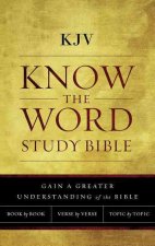 KJV, Know The Word Study Bible, Paperback, Red Letter Edition