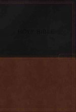 KJV, Know The Word Study Bible, Leathersoft, Brown, Thumb Indexed, Red Letter Edition