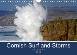 Cornish Surf and Storms (Wall Calendar 2017 DIN A4 Landscape)