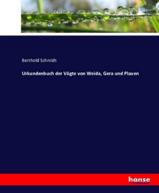 Urkundenbuch der Vögte von Weida, Gera und Plauen