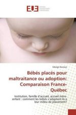 Bébés placés pour maltraitance ou adoption: Comparaison France-Québec