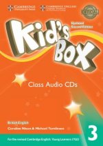 Kid's Box Level 3 Class Audio CDs (3) British English