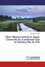 Flow Measurement in Open Channels by Combined Use of Surface PIV & CFD