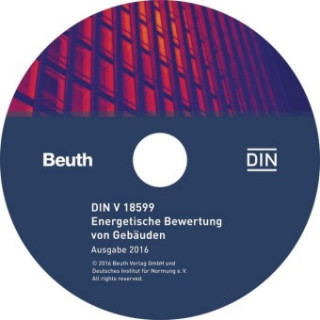 DIN V 18599 - Energetische Bewertung von Gebäuden, Ausgabe 2016, CD-ROM