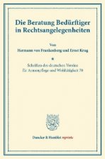 Die Beratung Bedürftiger in Rechtsangelegenheiten.