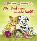 Zieh meine Seiten lang - Alle Tierkinder wuseln looos!