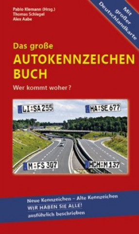 Das große Autokennzeichen Buch - im 5er-Pack