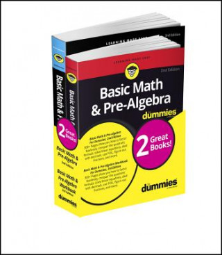 Basic Math & Pre-Algebra For Dummies Book + Workbo ok Bundle 2e