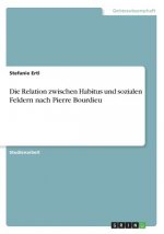Relation zwischen Habitus und sozialen Feldern nach Pierre Bourdieu