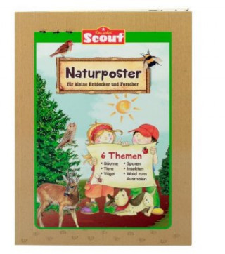 Scout Naturposter für kleine Entdecker und Forscher