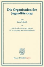Die Organisation der Jugendfürsorge.