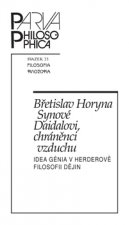 Synové Daidalovi, chráněnci vzduchu. Idea génia v Herderově filosofie dějin