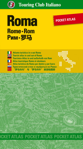 Roma. Pocket atlas. Ediz. multilingue (Brožovaná)