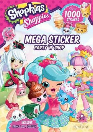 Shopkins Shoppies Mega Sticker Book