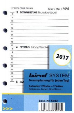System Kalender A7 2017