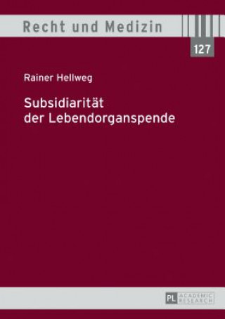 Subsidiaritat Der Lebendorganspende