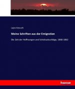 Meine Schriften aus der Emigration