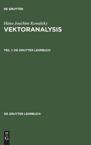 Vektoranalysis, Teil 1, De Gruyter Lehrbuch