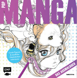 Pop Manga - Das Ausmalbuch
