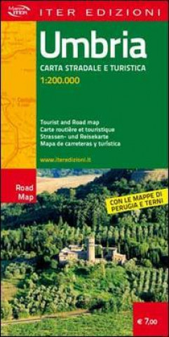 Umbria. Carta stradale e turistica 1:200.000. Ediz. multilingue