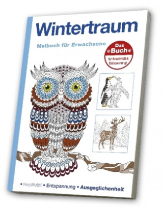 Wintertraum Malbuch für Erwachsene