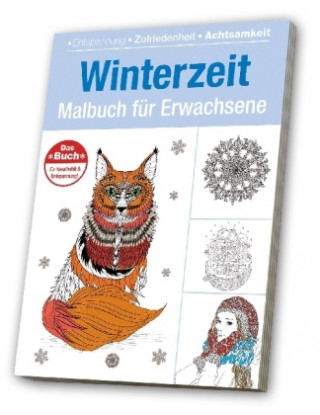 Winterzeit Malbuch für Erwachsene