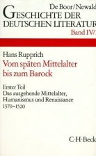 Vom späten Mittelalter bis zum Barock. Tl.1