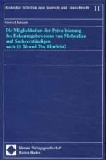 Die Möglichkeiten der Privatisierung des Bekanntgabewesens von Meßstellen und Sachverständigen nach Paragraphen 26 und 29a BImSchG