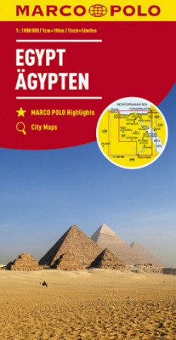 MARCO POLO Länderkarte Ägypten 1:1 100 000
