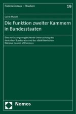 Die Funktion zweiter Kammern in Bundesstaaten