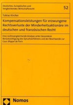 Kompensationsleistungen für erzwungene Rechtsverluste der Minderheitsaktionäre im deutschen und französischen Recht